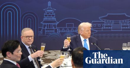 Donald Trump praises ‘great’ Washington meeting with Anthony Albanese as leaders dine at Apec