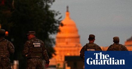 National guard deployment in Washington DC extended until February