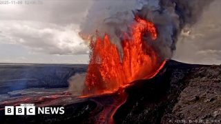 Watch: Lava soars 1,100 ft above Hawaii’s Kilauea in latest eruption
