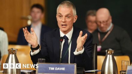 Why have BBC bosses Davie and Turness resigned?